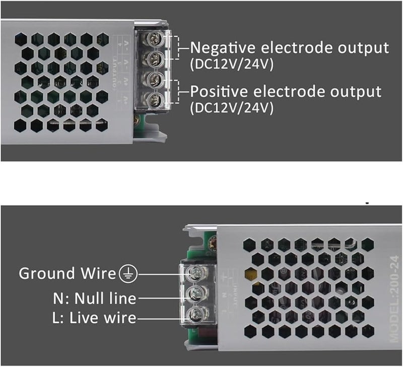200W 12V LED Driver Power Supply Adapter AC 110V 220V 230V Converter For LED Strip Lights - Image 3