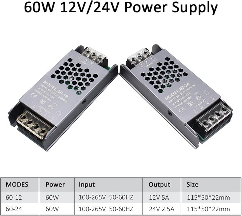 200W 12V LED Driver Power Supply Adapter AC 110V 220V 230V Converter For LED Strip Lights - Image 5