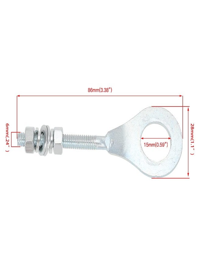 FVRITO 15mm Chain Tensioner Adjuster for 196cc 6.5HP Massimo MB200 Baja Warrior MB165 MB200 Coleman CT200U Trail Motovox MBX10 MBX11 Mini Bike 50cc-125cc CRF50 XR70 CT70 ATV Pit Dirt Bike Motorcycle - Image 3
