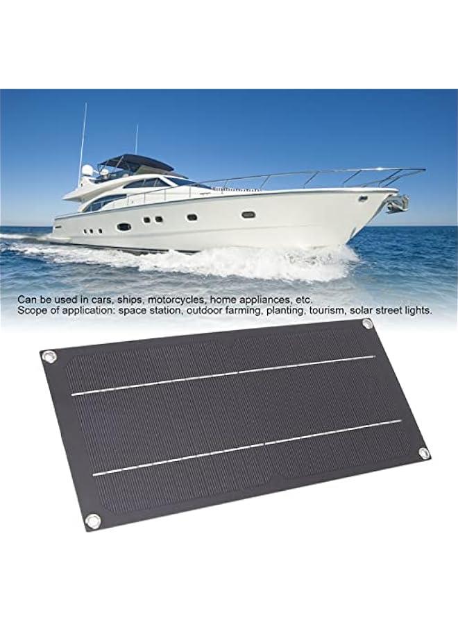 Generic 600 Watt 12 Volt Monocrystalline Solar Panel Kit, Solar Panel u0026 100A Solar Controller u0026 Connecting Line u0026 Extension Cable with Clips for RV Boat Trailer Camp Off Grid Home  - Image 3