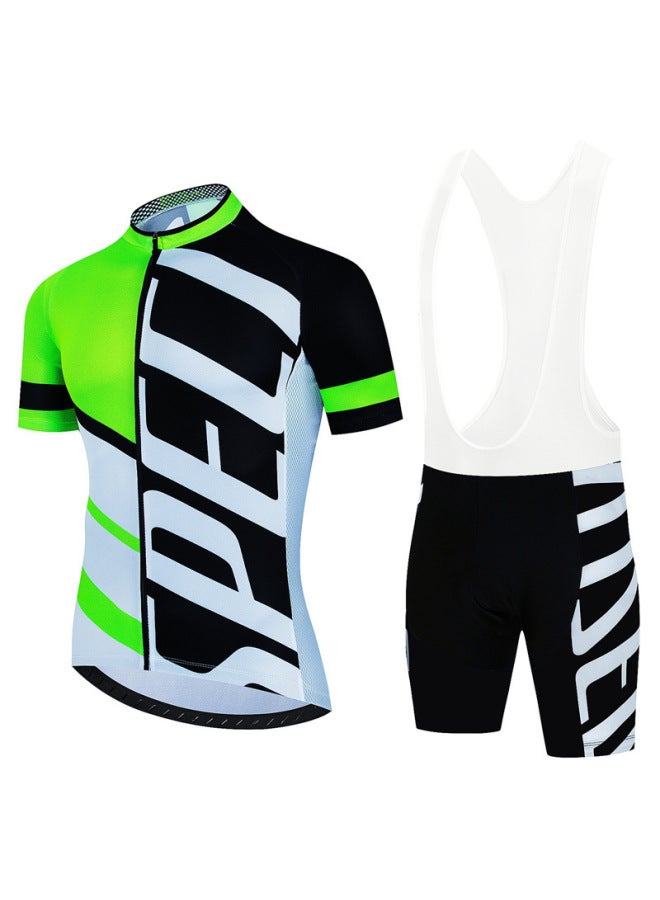 Summer Cycling Jersey Short Sleeve Set Outdoor Bike Cycling Wear