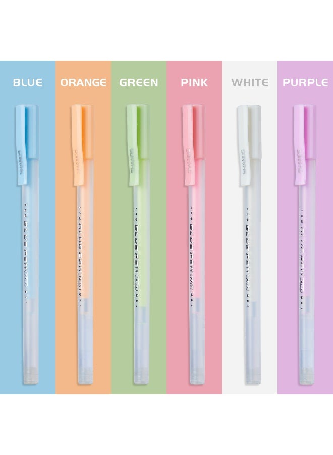 SHANDS 6 Colors Magic Glue Pen Set - Quick-Dry Non-Sticky Glue for Kids Craft, DIY Scrapbooking & School Projects, Pastel Markers Portable & No Mess - Image 2