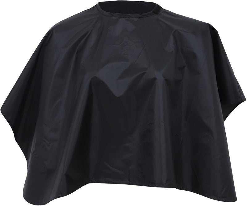 Waterproof Hair Cutting Cape with Hair Styling Shawl and Enlarged Black Collar Salon Hairdressing Smock and Cutting Barber Supplies for Professional Stylists - Image 1