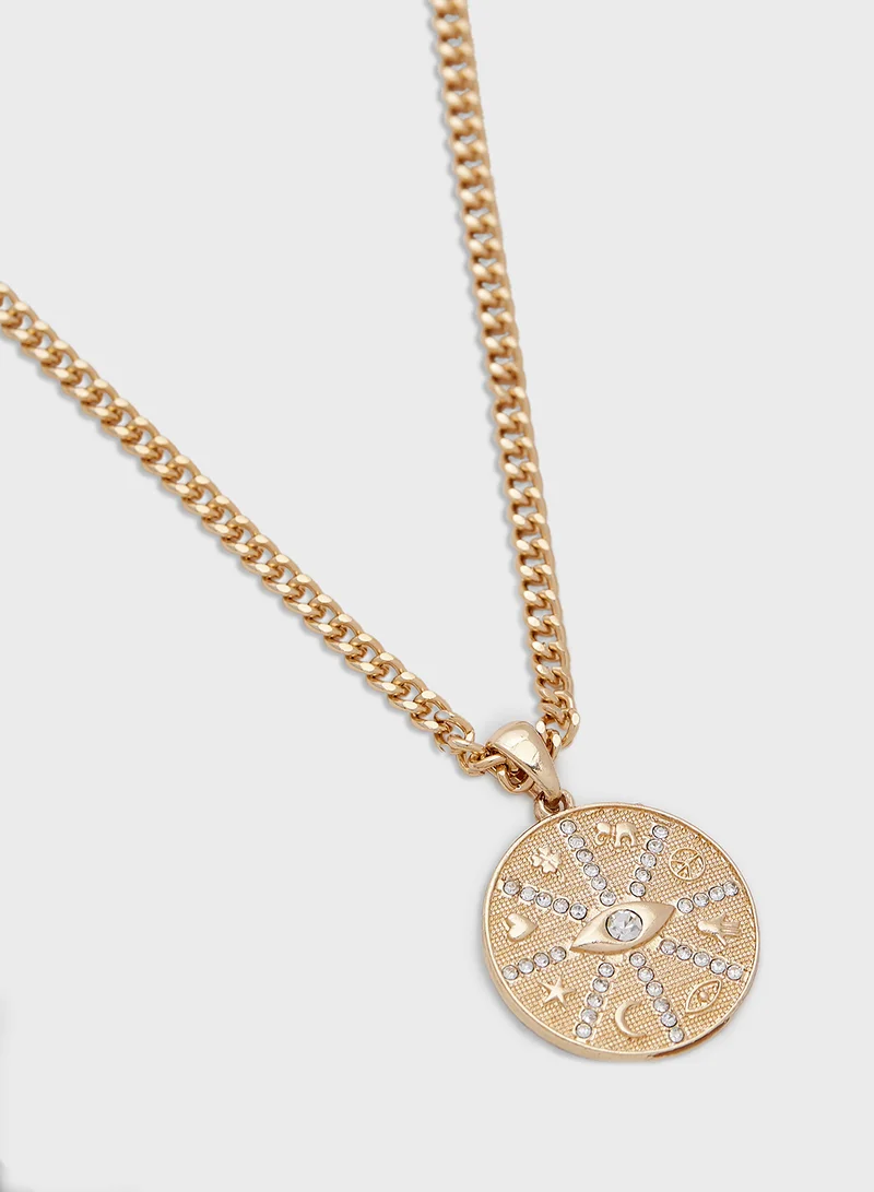 ELLA Layered Evil Eye Necklace