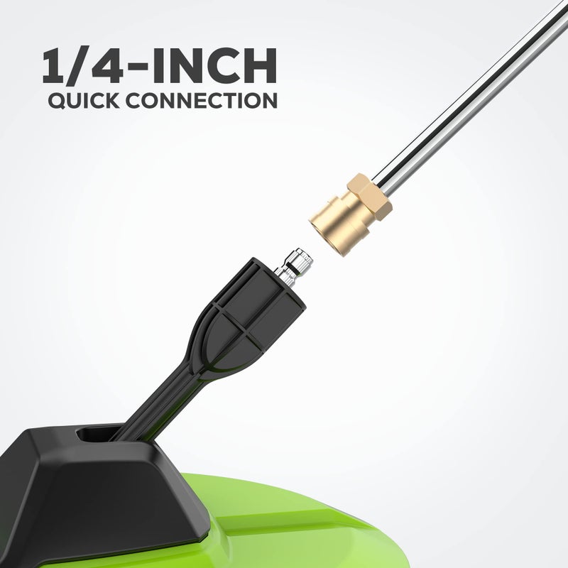 Greenworks ملحق منظف السطح ضغط الماء Greenworks 12" (بوصة)  - Image 4