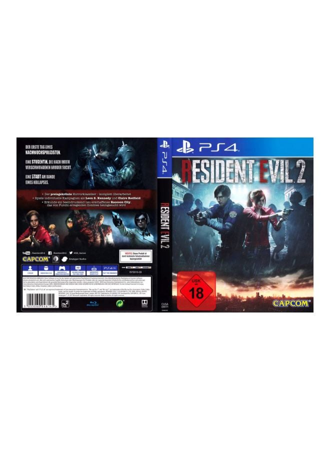 CAPCOM Resident Evil 2 (Intl Version) - Adventure - playstation_4_ps4 - Image 2