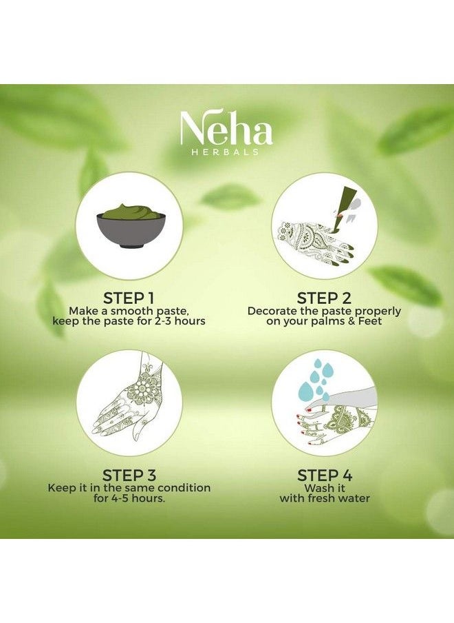 Neha Herbal Rachani Mehandi 500G (Pack Of 3)  - Image 4