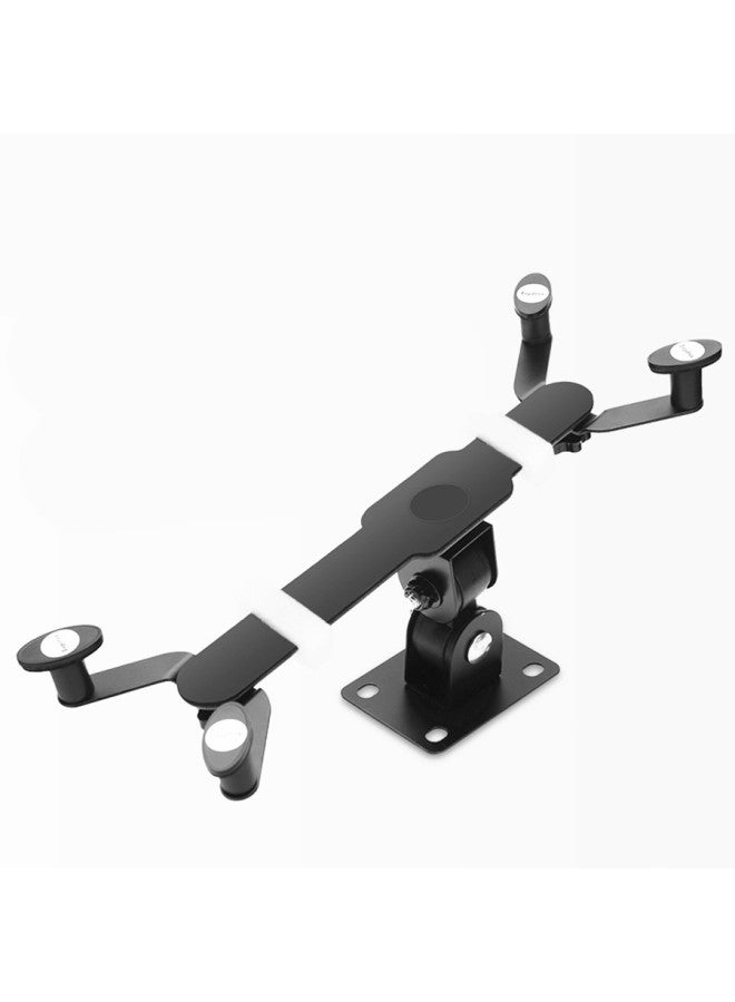 Aluminum Alloy Adjustable Joint Rocker Arm Hover Wall Mount Bracket Tablet PC Bracket Wall Plate Bracket-Color:Aluminum Alloy Chuck Short Arm Joint Wall Hanging  - Image 4