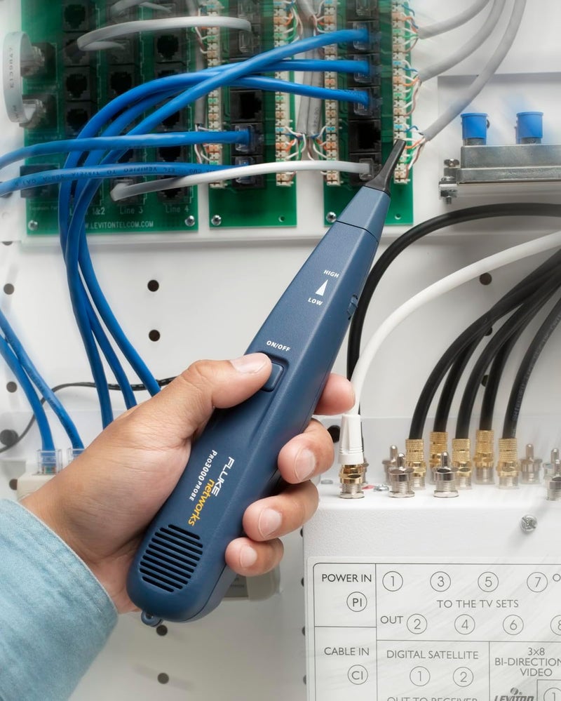 FLUKE Networks Pro3000 Tone Generator and Probe Kit - Blue - Image 5