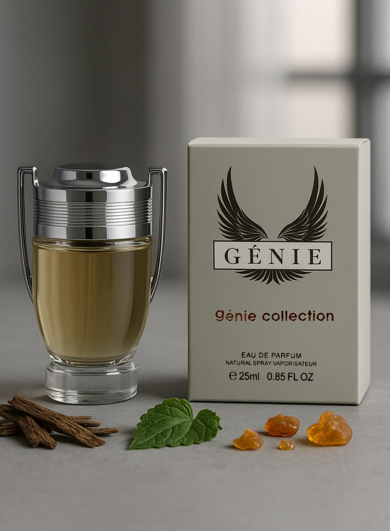 Genie Collection Best Luxury Long Lasting Men’s Perfume | Genie Collection No. 5508 | Inspired Marine Vibe, Sporty Fresh Scent with Ambregris & Patchouli, 25ml - Image 4