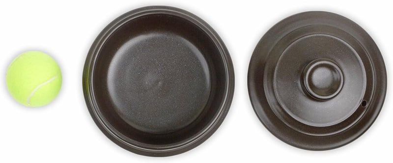 Crazy Korean Cooking Dolsot Korean Stone Bowl with Lid No Trivet Size 4 - Image 4