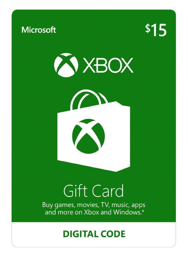 Microsoft Xbox Live Gift Card 15 USD Green - Image 1
