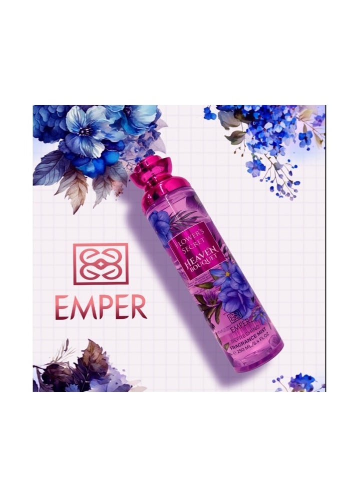 Emper Flower's Secret Heaven Bouquet Body Mist For Women 250ml  - Image 2