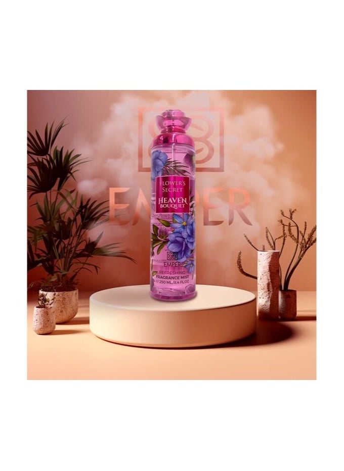 Emper Flower's Secret Heaven Bouquet Body Mist For Women 250ml  - Image 3