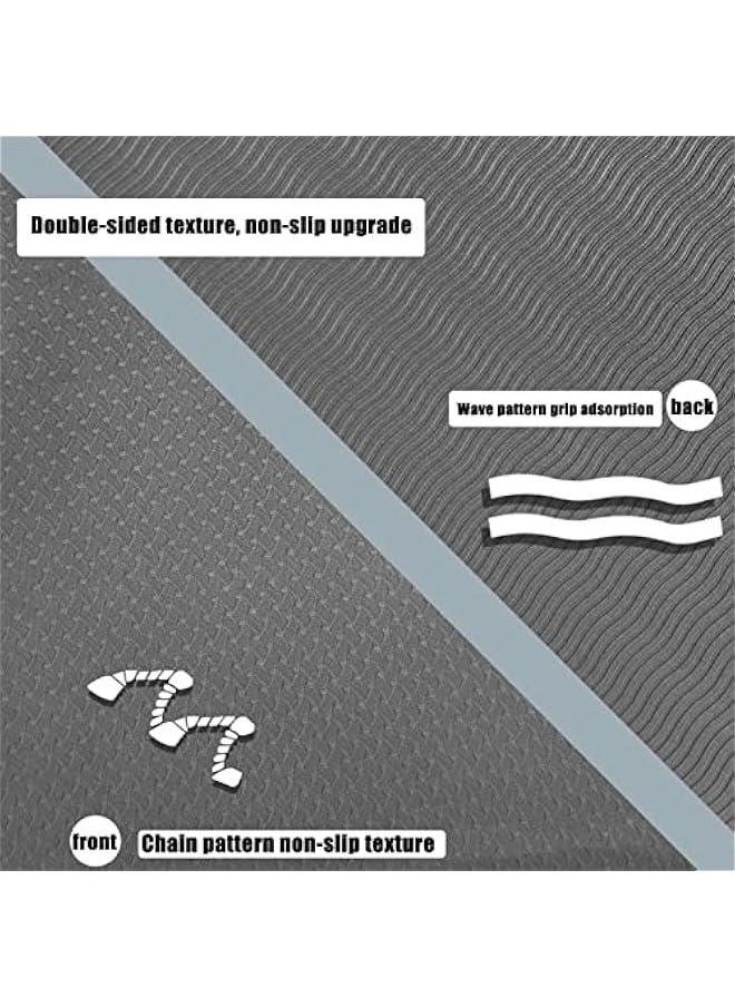 Generic - Round Jump Rope Mat Fitness Exercise Mat,Workout Mats For Home Gym Flooring,Jumping Rope Mat,Rope Skipping Mat Non-Slip For Joints Protection,Adds Jump Ropes Longevity Portable Workout Exercise Mat - Image 1