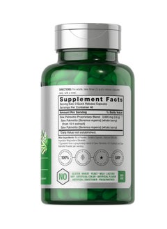 Horbaach Saw Palmetto Extract 3600mg,120 Capsules  - Image 2