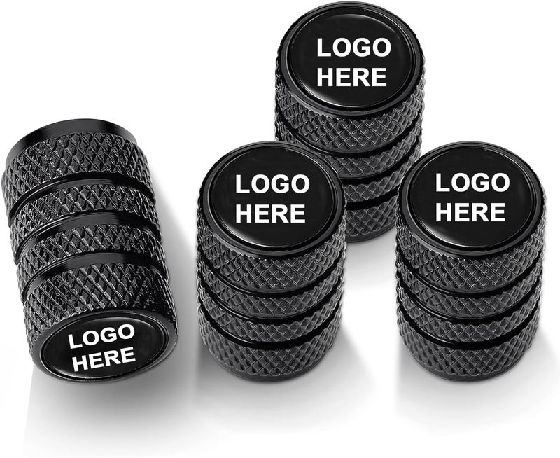 Greenworld Premium Black Metal Car Tyre Valve Cap Air Cap Car Tyre Valve Stem Cap Air Covers Compatible with Suzuk-i Model Car - Image 5