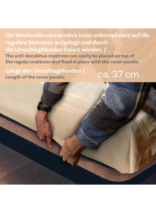Alternating Air Pressure Mattress with Electric Pump for Enhanced Sleeping Comfort, Air Cushion Mattress with Weight Capacity up to 130 kg - Image 5