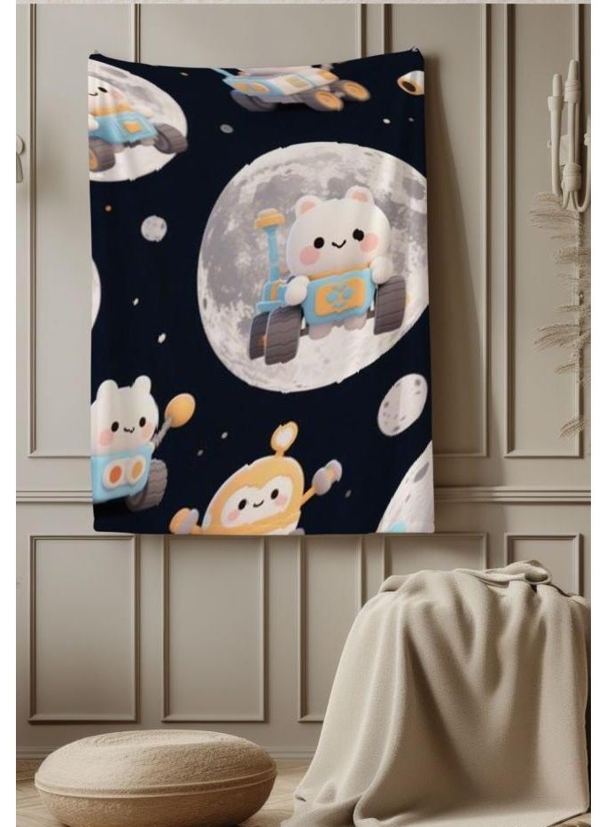 general Flannel thin blanket (warm and comfortable, suitable for sleep, gaming, dust removal and sandproof) 150cm*200cm - 481 - Image 4