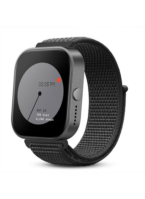 Nylon Loop Sport Band For CMF by Nothing Watch Pro/Watch Pro 2 Watchband Bracelet, Replacement Bracelet Wristband Wrist Strap for Men Women- Black