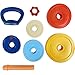 RAINBOW TOYFROG Kids Kettlebell Fun Exercise Equipment and Stacking Toy Weights Toddler Gym Workout Toys and Fitness Games Cool Baby Sports Stuff for Boys and Girls Adjustable Weight - Image 4