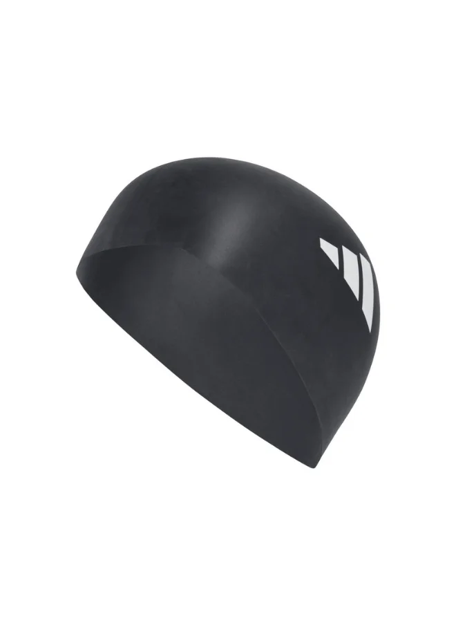 Adidas adidas ADULT 3S CAP Black Swim SWIM CAP for Unisex - NS