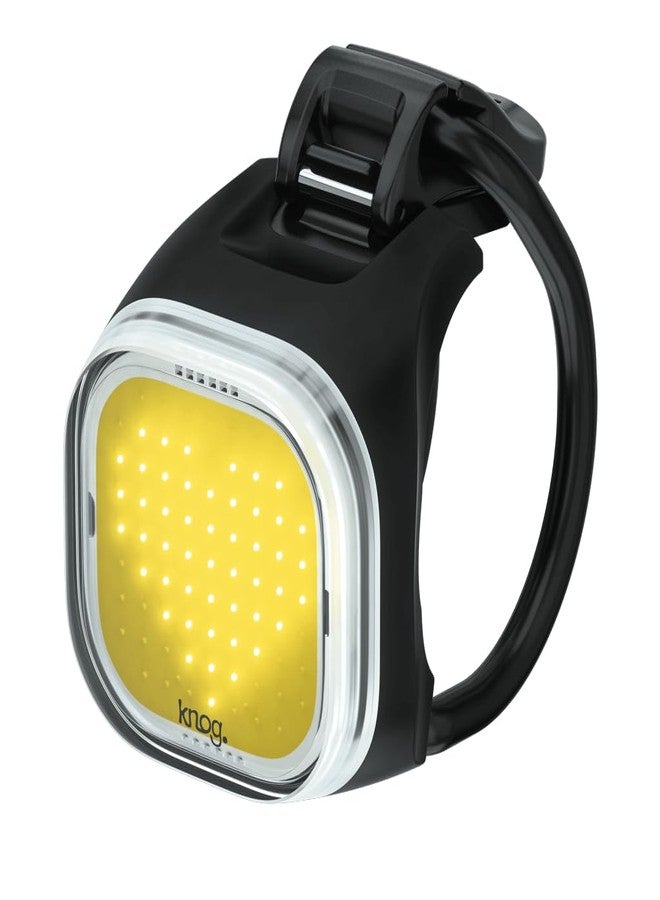Knog Blinder Mini Bike Light - Bright 50 Lumen Bike Headlight with COB LED, USB Rechargeable, 8 Flash Modes, Ultralight 17g, IP67 Waterproof, 300m Visibility, Love - Image 1