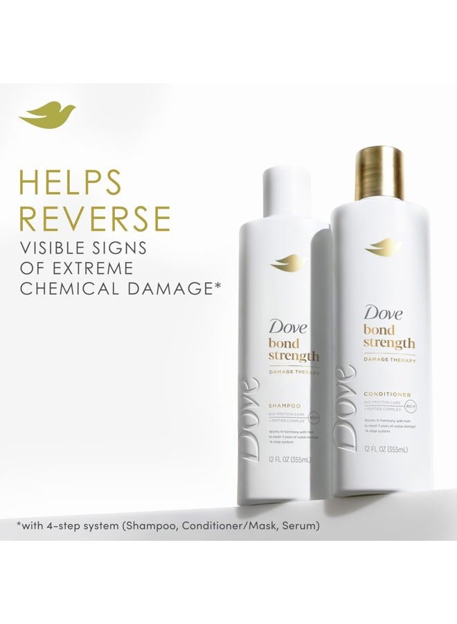 Dove Shampoo Bond Strength for Chemically Damaged Hair with Bio-Protein Care Technology and Peptide Complex 12 Fl Oz - Image 2