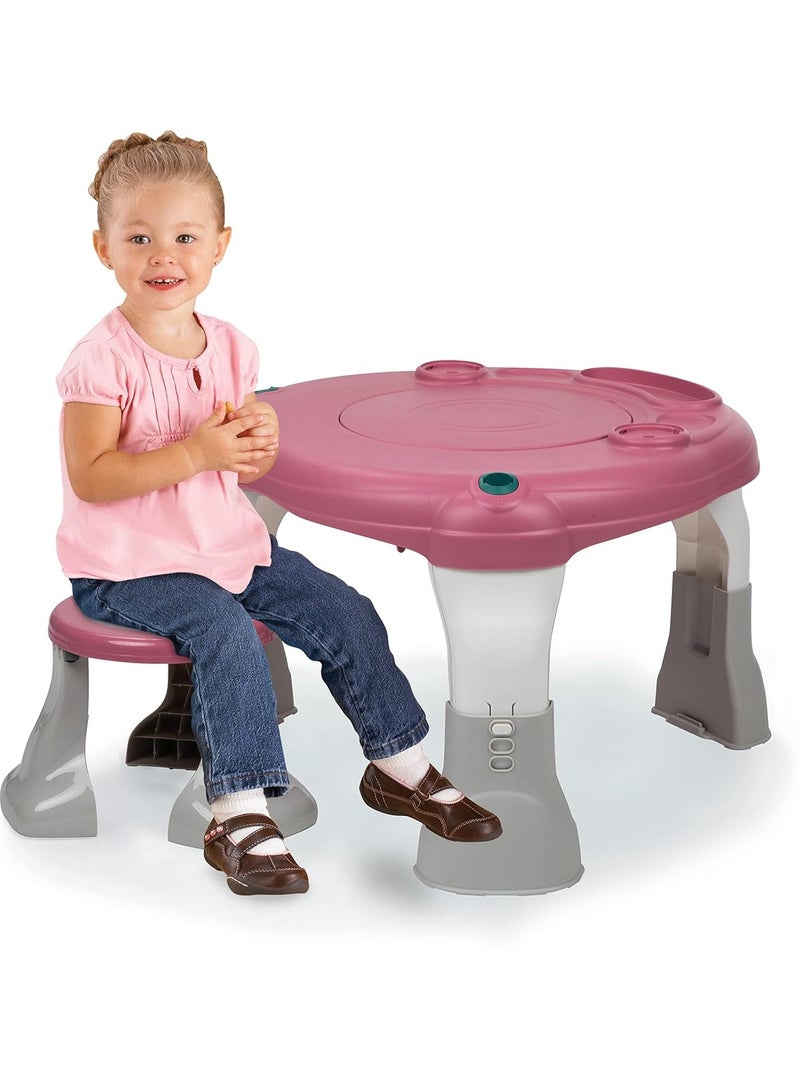 Safety 1st Grow and Go 4-in-1 Stationary Activity Center, Oslo Pink - Image 2