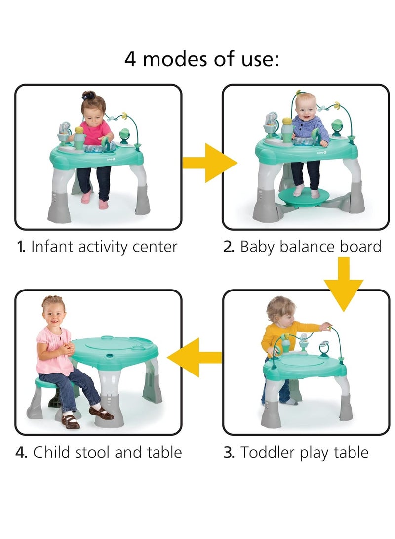 Safety 1st Grow and Go 4-in-1 Stationary Activity Center, Oslo Pink - Image 3