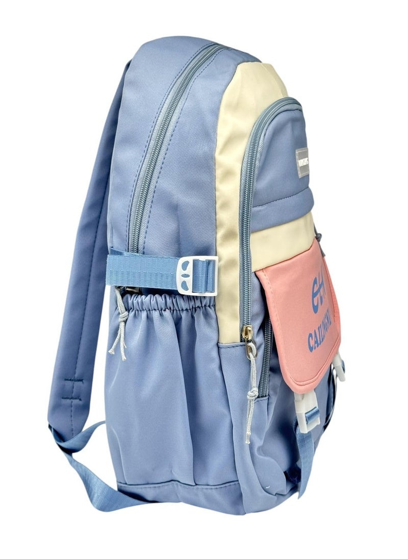 QSHOP - Premium School Backpack Daily Use Laptop Backpack Waterproof Backpack with Plush Pendant Accessories for Teenagers Students Women (42 * 30 * 16cm) - Image 1