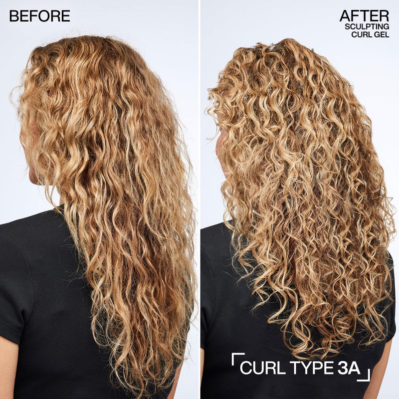 Redken Sculpting Curl Gel - 72-Hour Strong Hold, Crunch-Free & Flake-Free, Helps Tame Frizz - Image 4