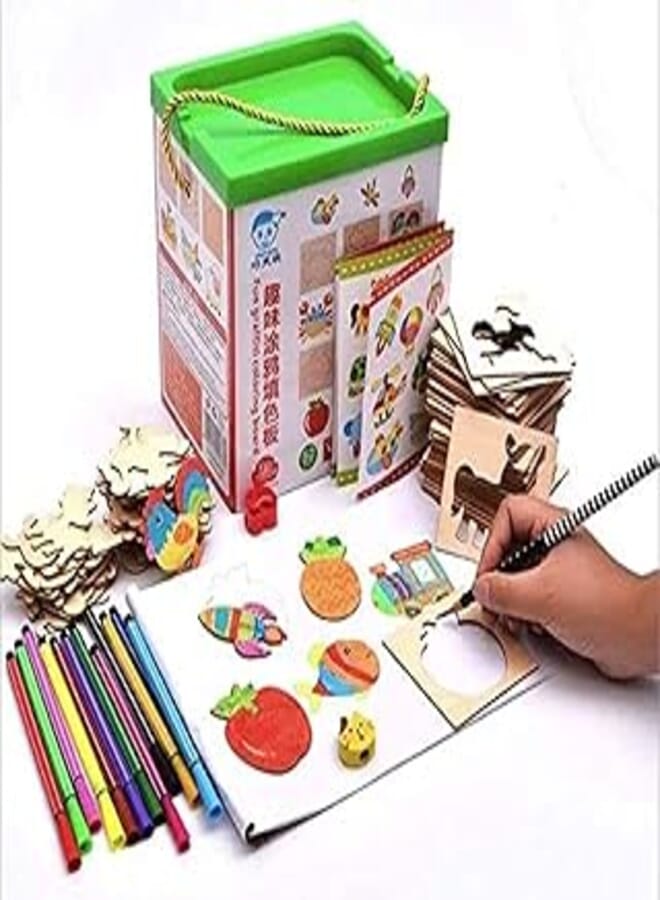 Projector painting pink color