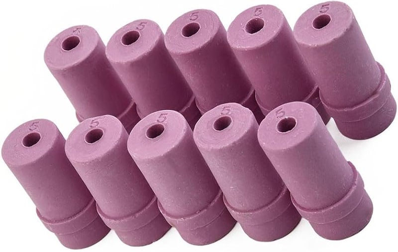 فوهات السيراميك المحترفة للرمل 5 مم طقم صناعي 10 قطع - Image 4