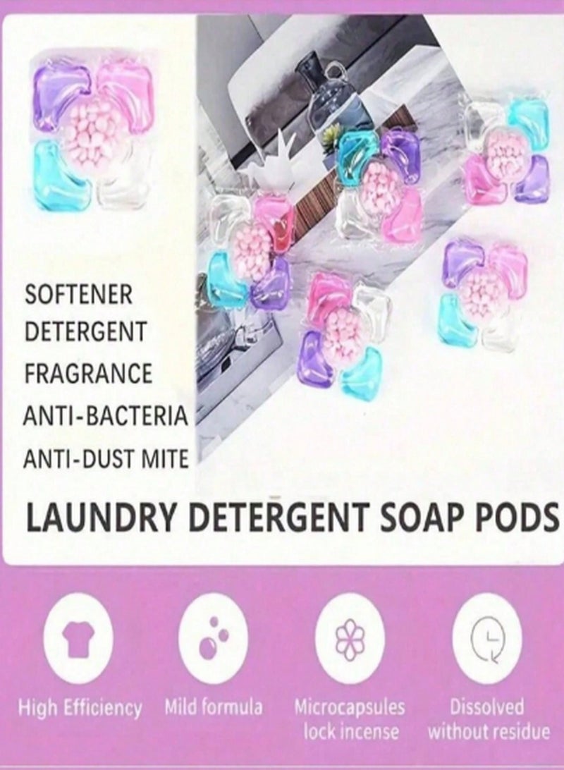 Generic 10-Piece Laundry Detergent Pod Set – Powerful Cleaning for Fresh & Bright Fabrics  - Image 3