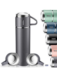 TIGER NEW Vacuum Insulated Flask 500ml/17.6oz Stainless Steel Thermo-Bottle with Cup – Keeps Drinks Hot & Cold, Ideal for Coffee, Water, and Beverages – Durable and Leak-Proof Design  - Image 1