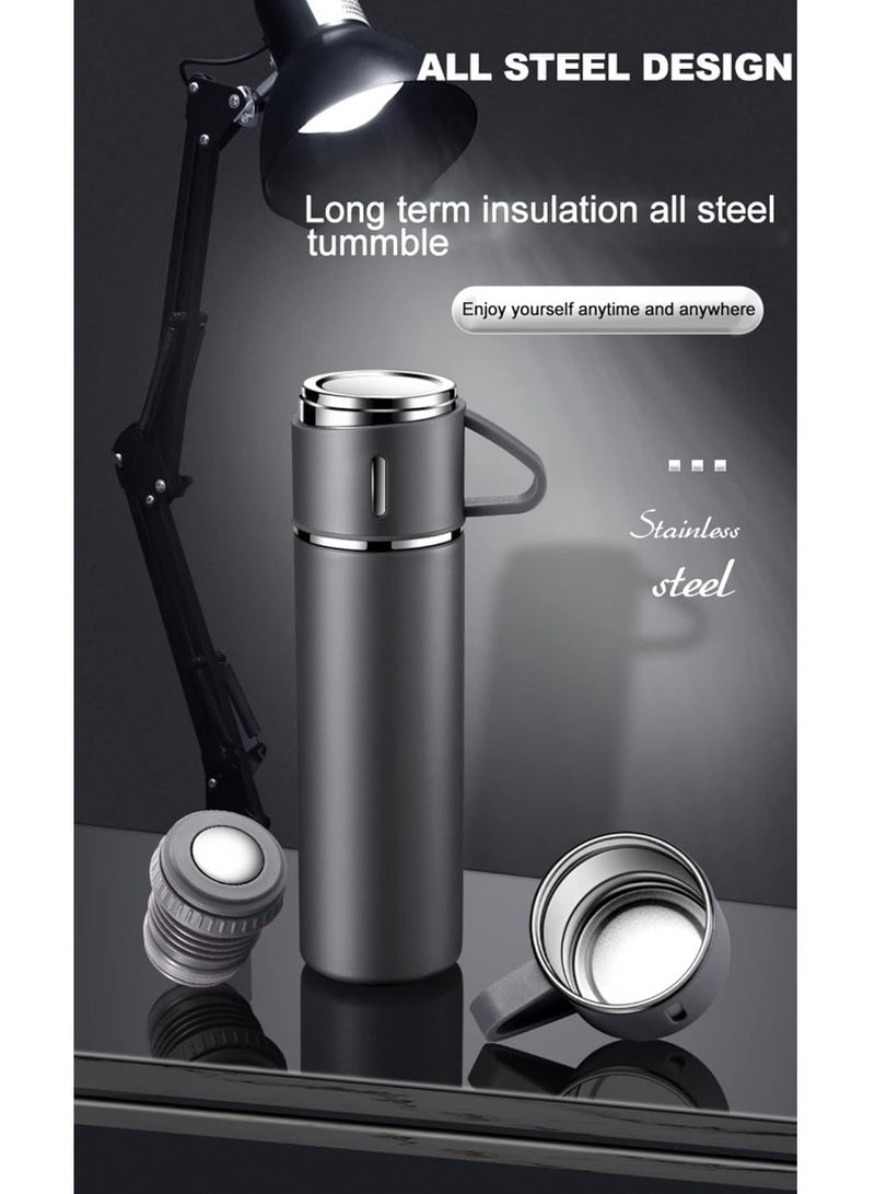 TIGER NEW Vacuum Insulated Flask 500ml/17.6oz Stainless Steel Thermo-Bottle with Cup – Keeps Drinks Hot & Cold, Ideal for Coffee, Water, and Beverages – Durable and Leak-Proof Design - Image 3