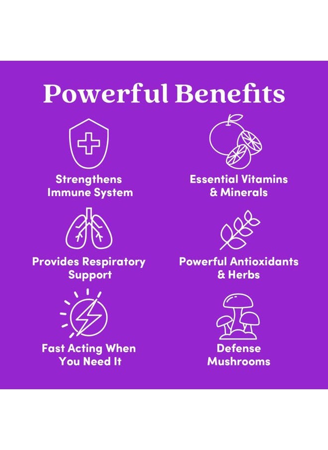 Further Food Ultimate Immune Support Vitamin C, D, E and Zinc + Natural Immunity Booster Multivitamin Herbal Supplement Elderberry & Echinacea, Daily Immune Defense & Antioxidant Support.  - Image 4