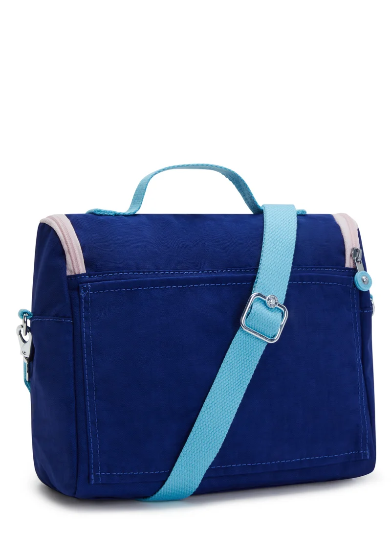 Kipling New Kichirou Insulated Large Kids School Lunchbox with Trolley Sleeve Solar Navy