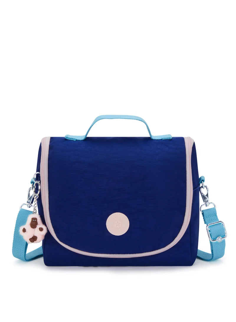 Kipling New Kichirou Insulated Large Kids School Lunchbox with Trolley Sleeve Solar Navy