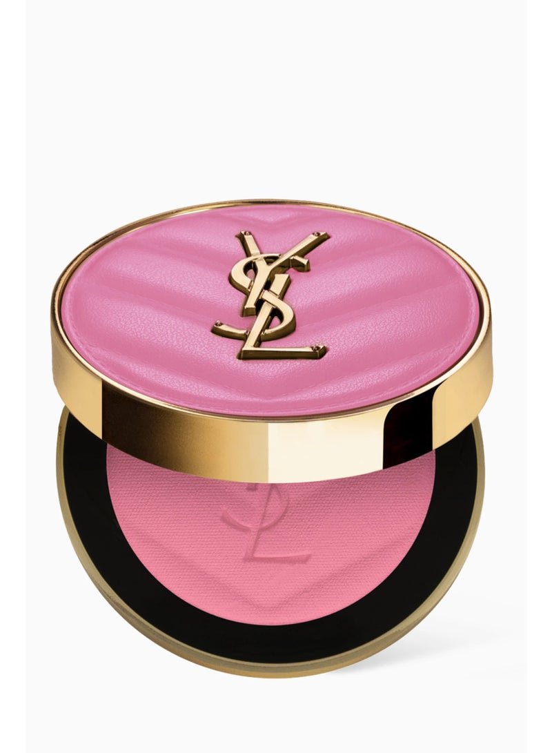 Yves Saint Laurent YSL Make Me Blush Bold Blurring Blush 87 Pink Voltage – Long Lasting Soft Focus Powder Blush, Buildable Vibrant Pink Shade - Image 1