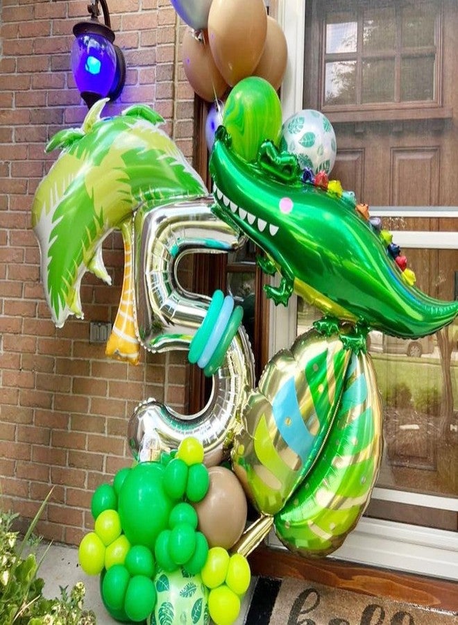 بي بي پوّل بالونات فضية من بي بي بول، رقم 5، مقاس 40 بوصة، بالونات فويل مايلر رقم 5 - Image 3
