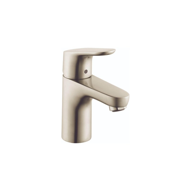 hansgrohe Focus Modern Upgrade Easy Clean 1-Handle 1 7-inch Tall Bathroom Sink Faucet in Brushed Nickel, 04371820 - Image 1