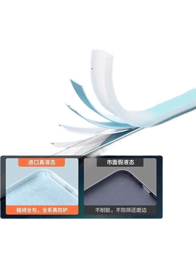 Langling Iphone 16 Pro Max Case, Liquid Silicone Protective Cover [Midnight Black], Magsafe Magnetic, Liquid Silicone, Skin-Like Feel - Image 1