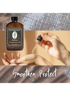 Essentially KateS Premium Cinnamon Oil 4 Fl Oz with Huge Dropper and Sprayer - 100% Pure, Natural & Therapeutic - Cleaning, DIY Soap, Diffuser, Aromatherapy, Garden and Kitchen - Indoor and Outdoor  - Image 4