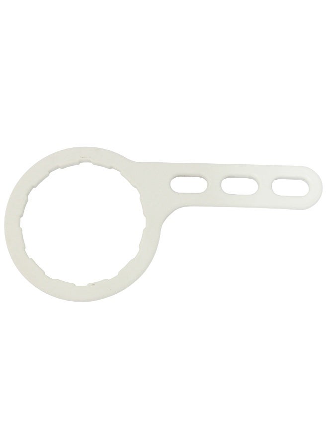 نوفيكس مفتاح ربط غطاء غشاء التناضح العكسي NOVEX – مفتاح غطاء مرشح المياه 10 بوصات و20 بوصة | أداة مرشح التناضح العكسي البلاستيكية المتينة | سهولة استبدال الخرطوشة | أبيض - Image 2