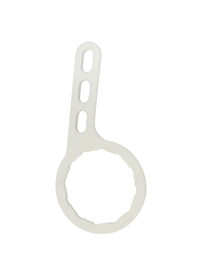 نوفيكس مفتاح ربط غطاء غشاء التناضح العكسي NOVEX – مفتاح غطاء مرشح المياه 10 بوصات و20 بوصة | أداة مرشح التناضح العكسي البلاستيكية المتينة | سهولة استبدال الخرطوشة | أبيض - Image 3