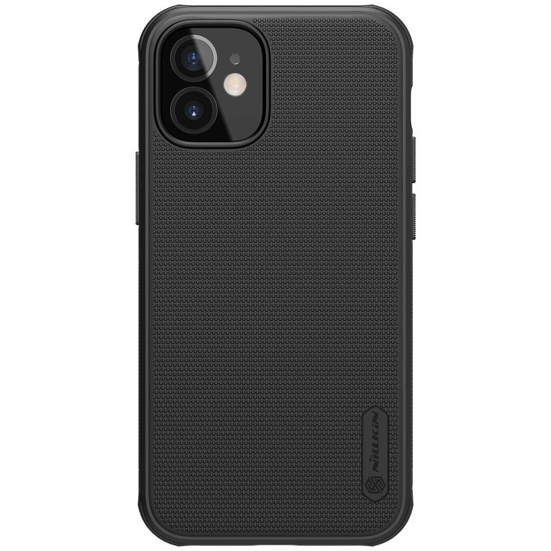 Nillkin Cover Compatible with Apple iPhone 12 Mini 54 Inch Case Super Frosted Shield Hard Phone Cover  Slim Fit   Designed Case for iPhone 12 Mini 54 Inch   Black