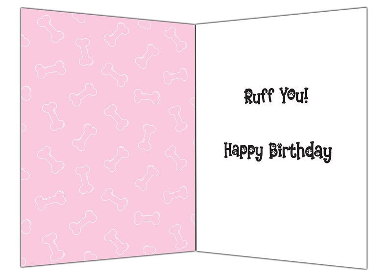 Glory To Dog The Wizard of Paws Sends You Birthday Wishes Labra-cadabra-dor! Happy Birthday Card with Greeting Card Mailing Envelope - Image 2
