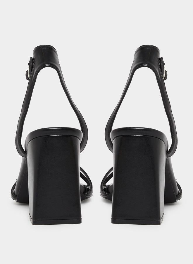 RAID Ilaa Block Heel Sandals with Buckle Detail - Image 5